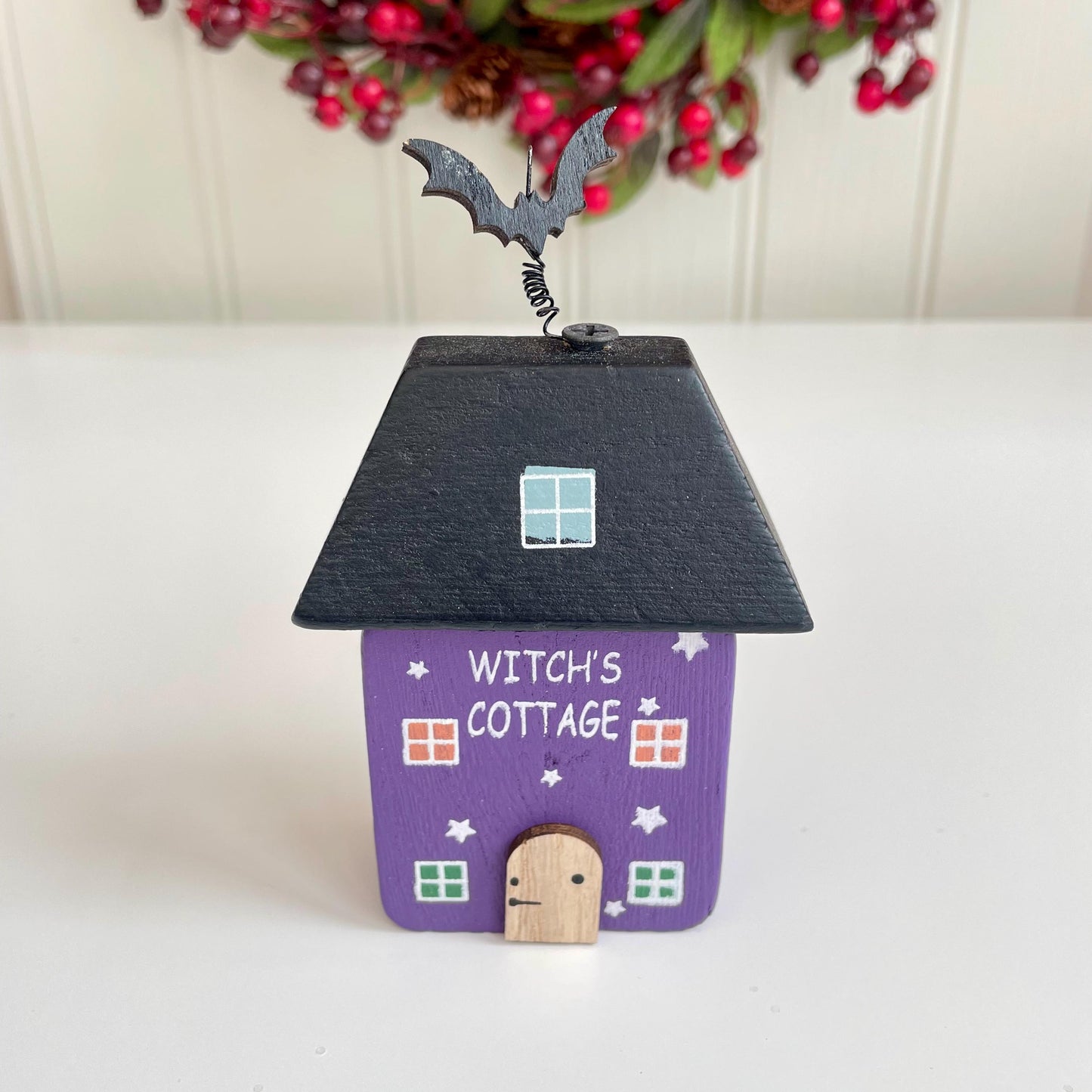 Witch's Cottage Halloween House Decoration