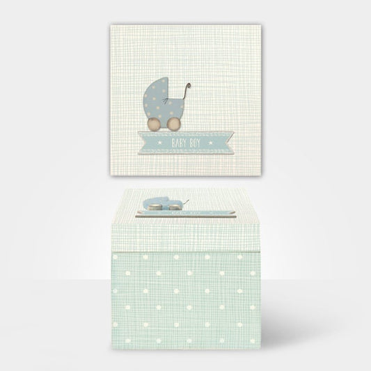 Baby Boy Wooden Keepsake Box