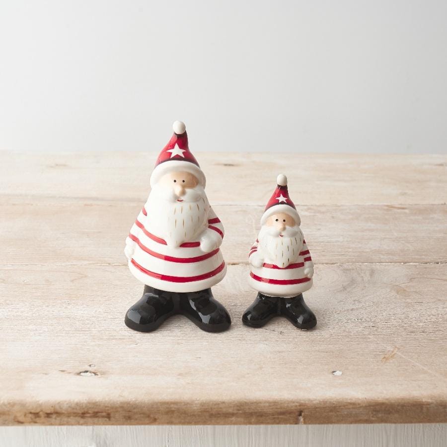 Ceramic Christmas Santa Claus Ornaments