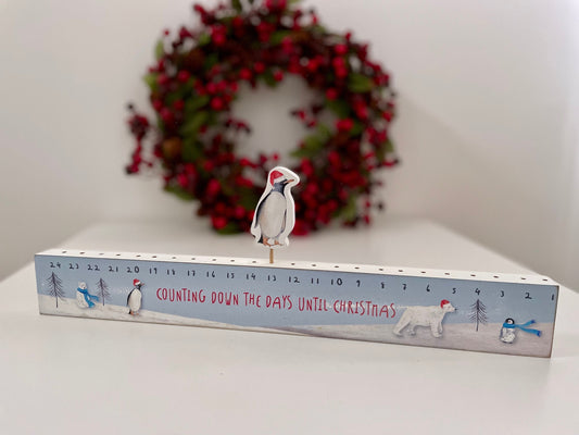 Penguin Advent Calendar Christmas Countdown