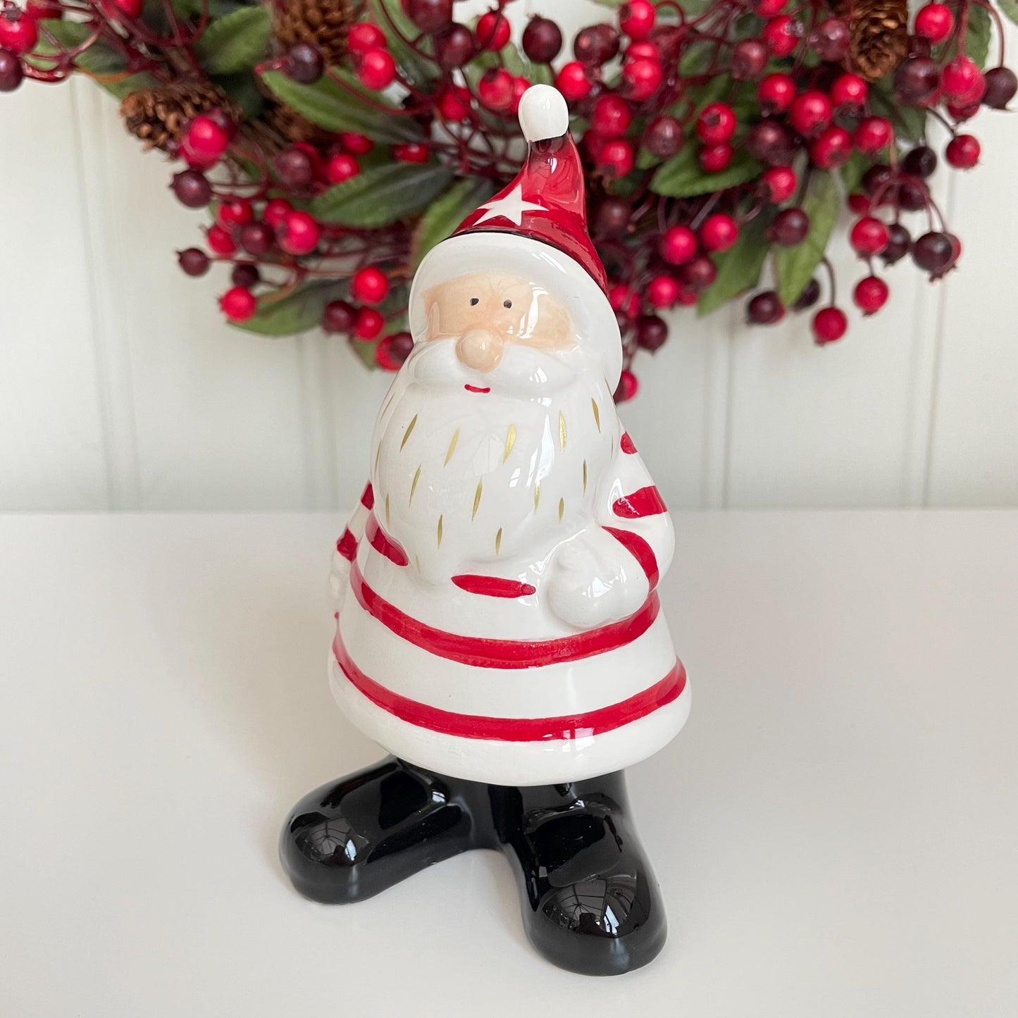 Ceramic Christmas Santa Claus Ornaments