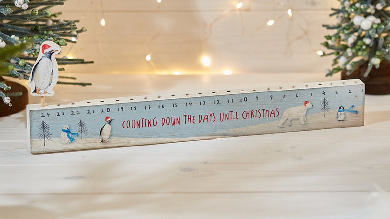 Penguin Advent Calendar Christmas Countdown