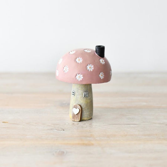 Spring Mushroom Toadstool House Ornaments