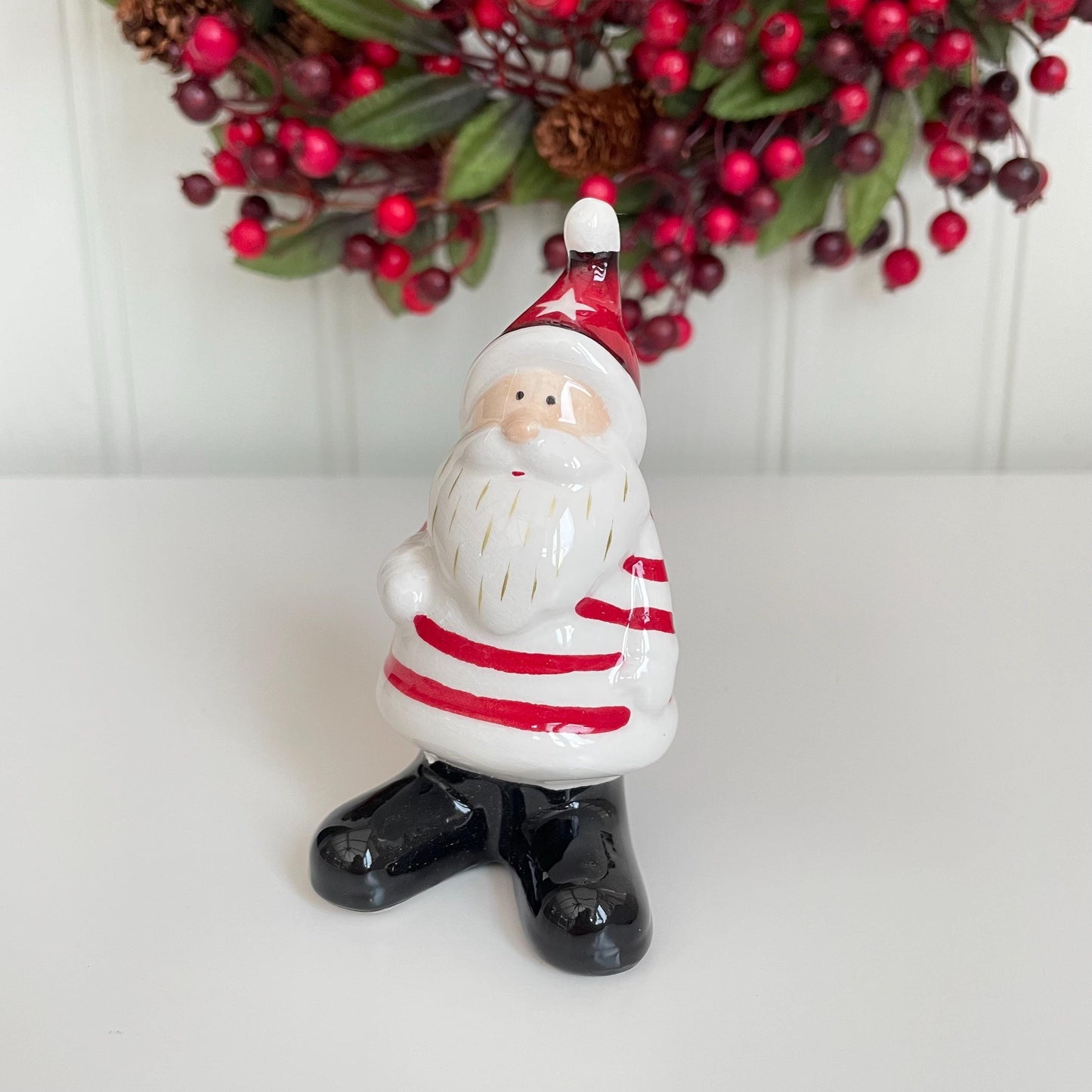 Ceramic Christmas Santa Claus Ornaments