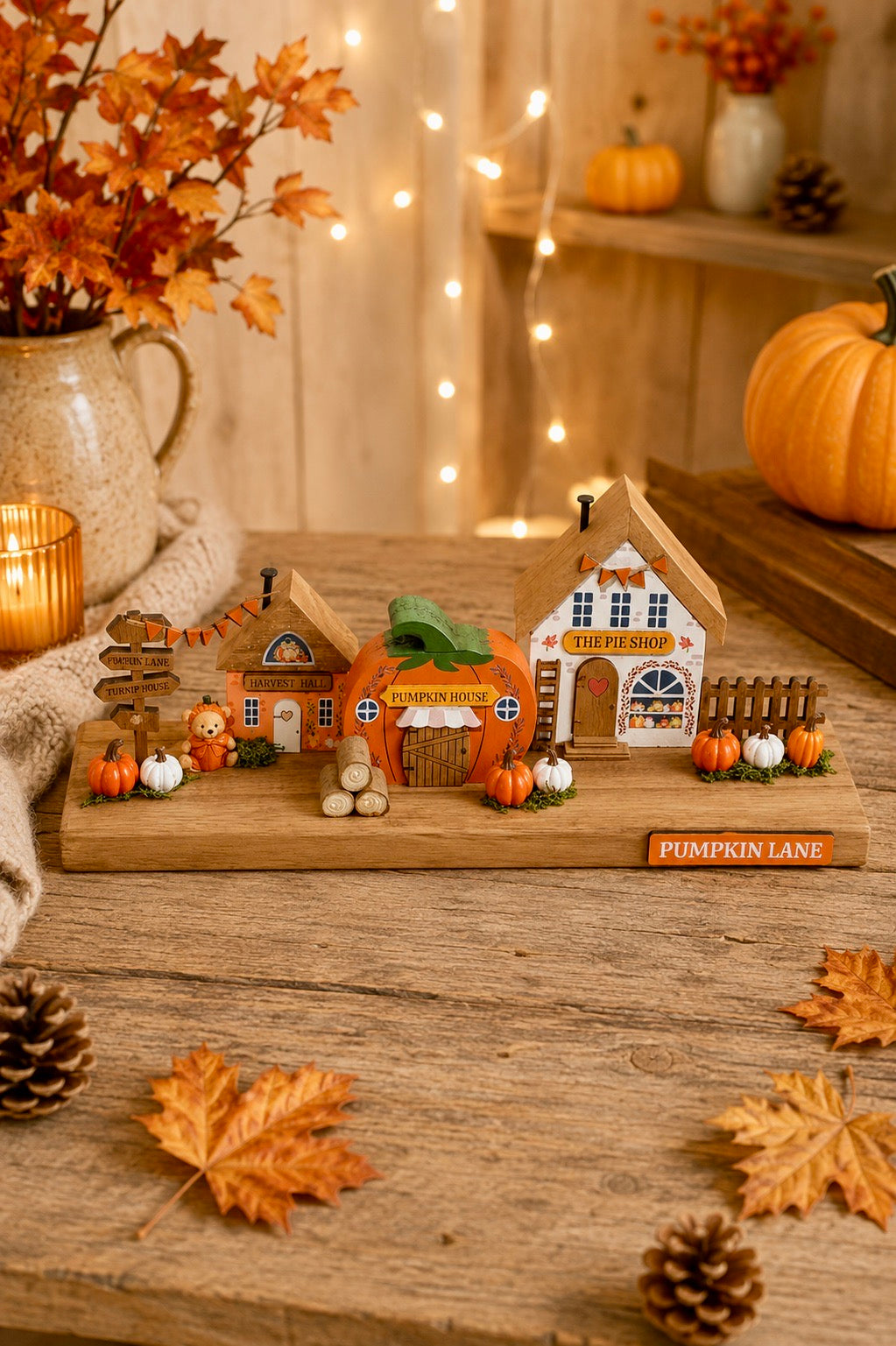Pumpkin Lane Village Ornament