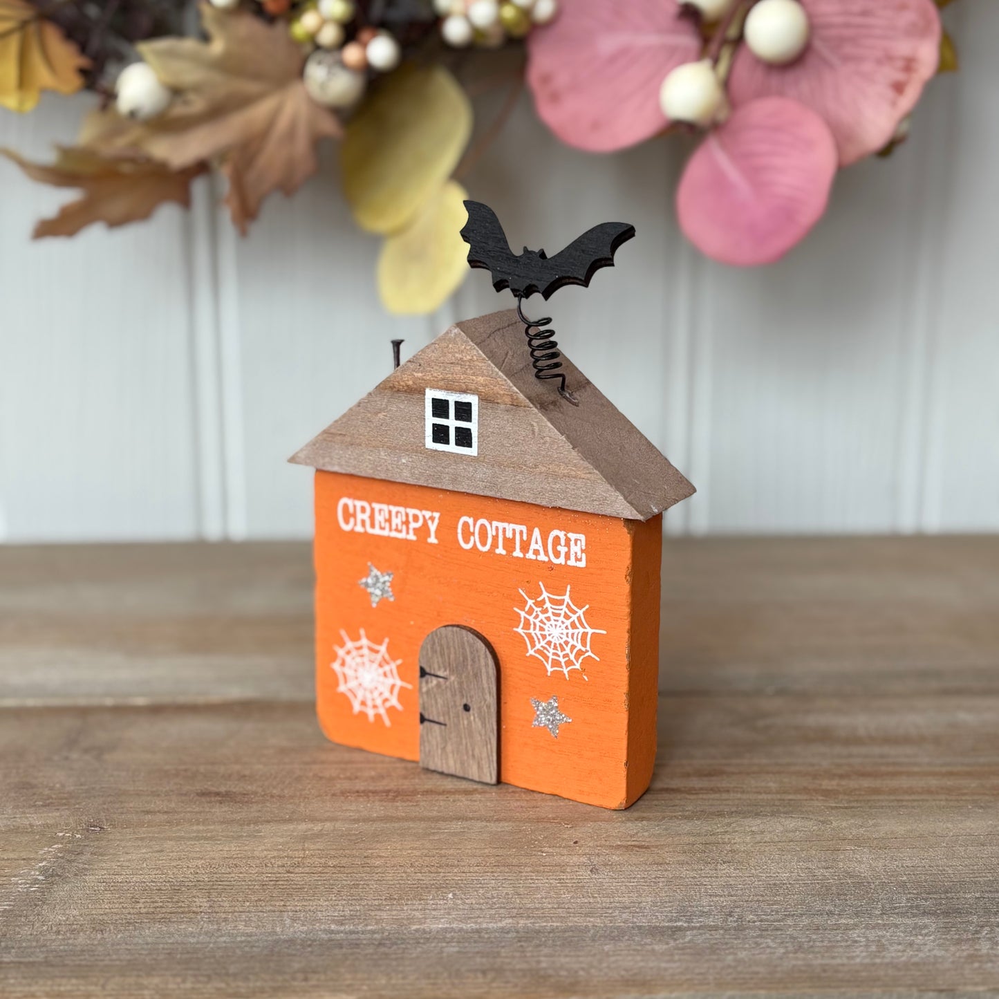 Wooden Halloween House Decorations