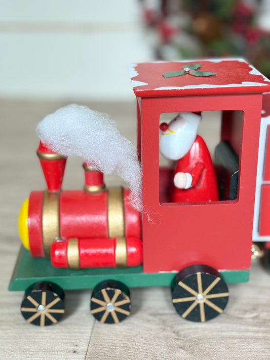 Christmas Wooden Train Advent Calendar