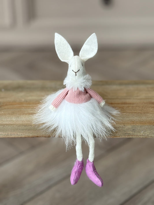 Felt Mouse in Tutu Shelf Sitting Ornaments