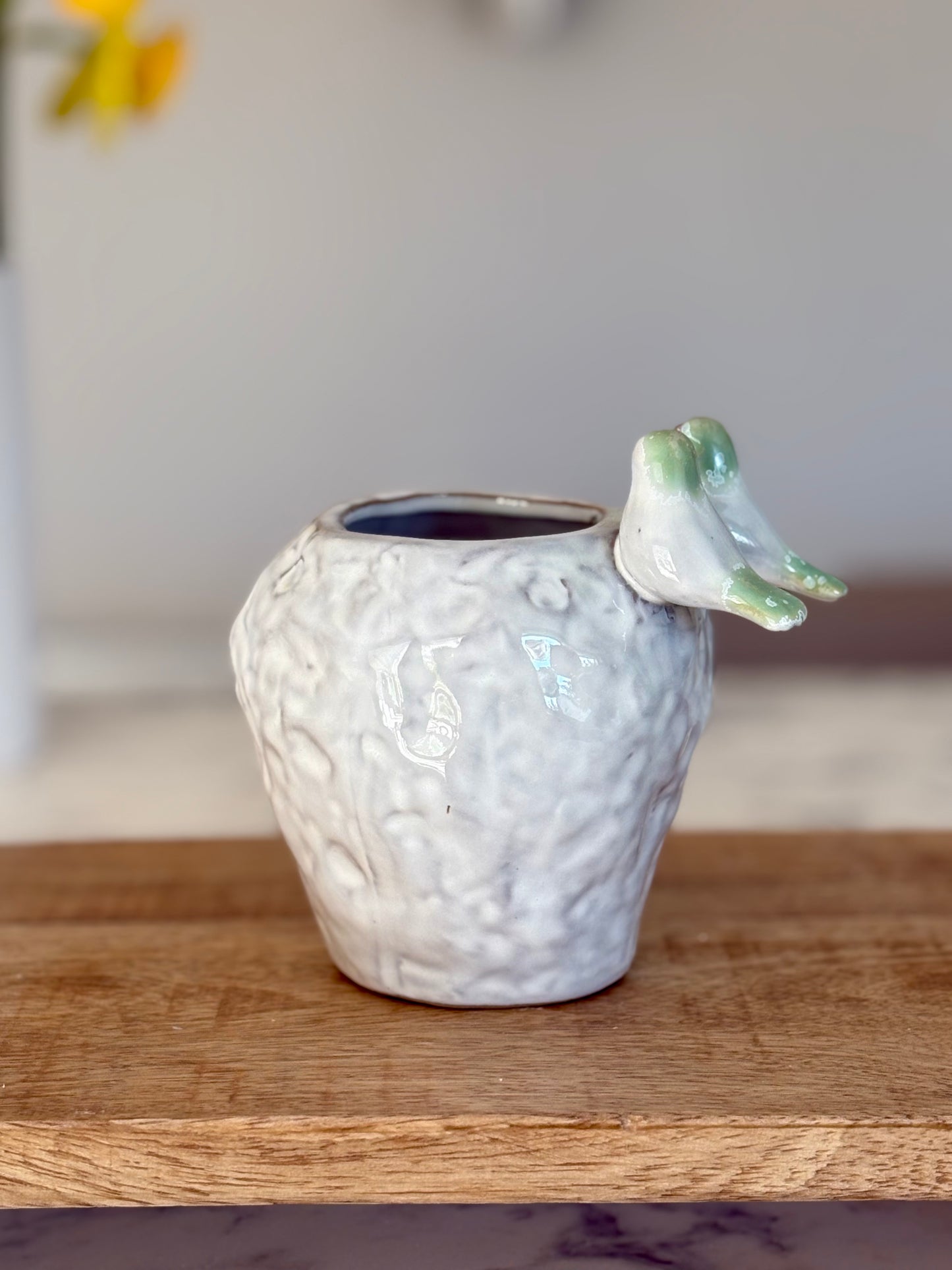 Ceramic Bird Vase