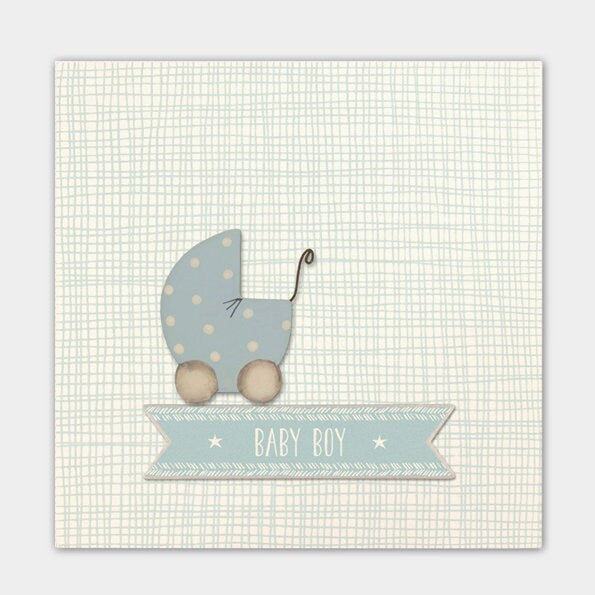 Baby Boy Wooden Keepsake Box