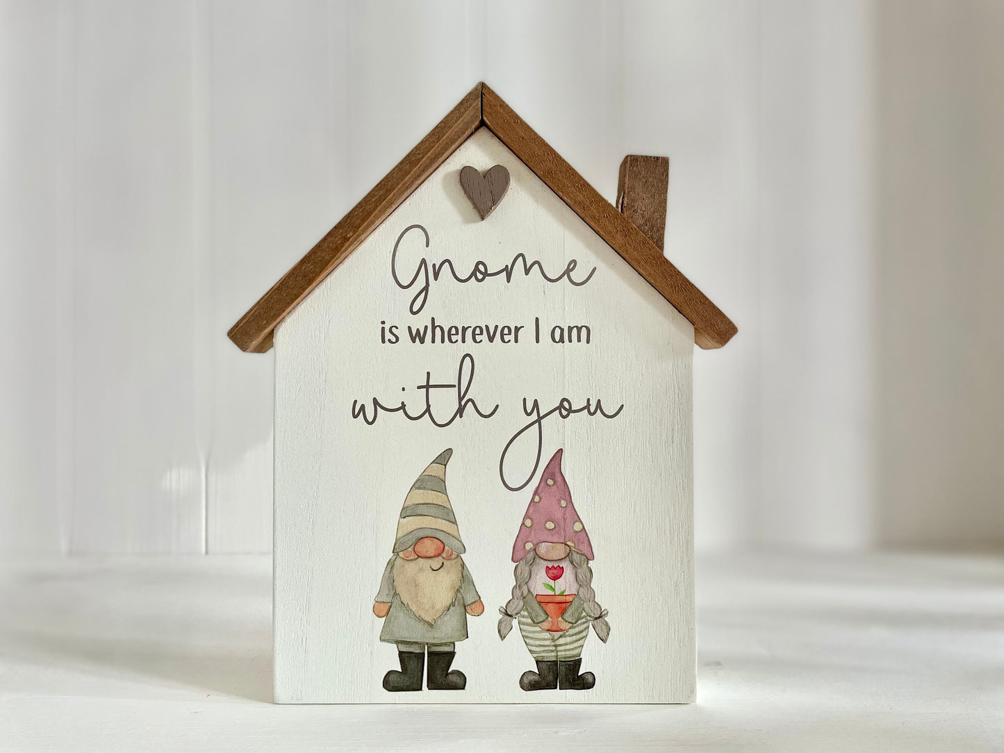 House Shaped Gnome Ornaments