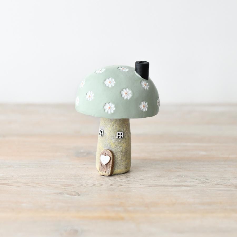 Spring Mushroom Toadstool House Ornaments