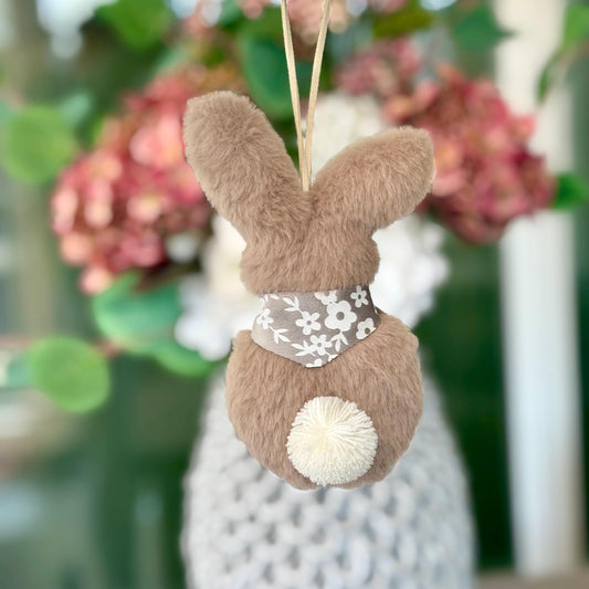 Fluffy Bunny Rabbit Hanger