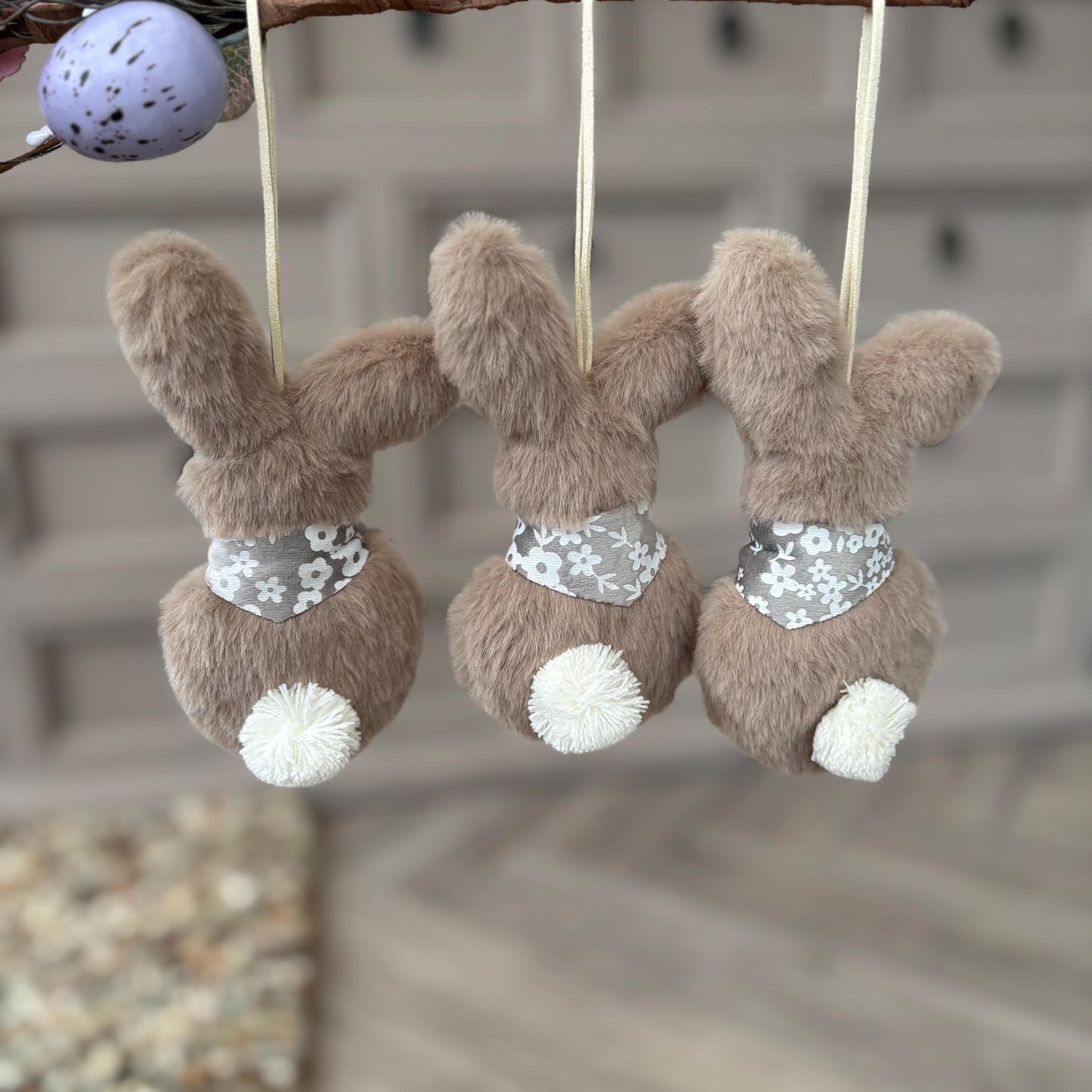 Fluffy Bunny Rabbit Hanger