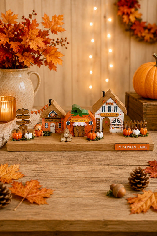 Pumpkin Lane Village Ornament
