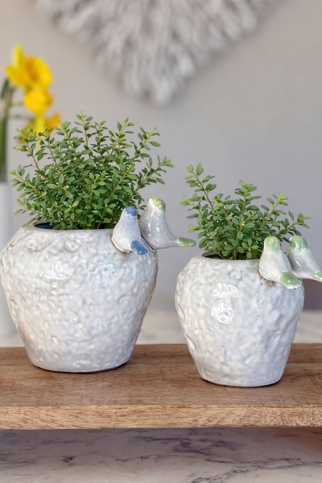 Ceramic Bird Vase