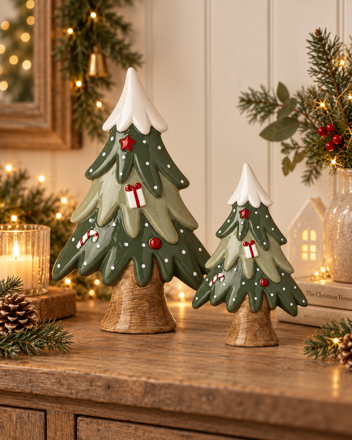 Ceramic Christmas Tree Decorations