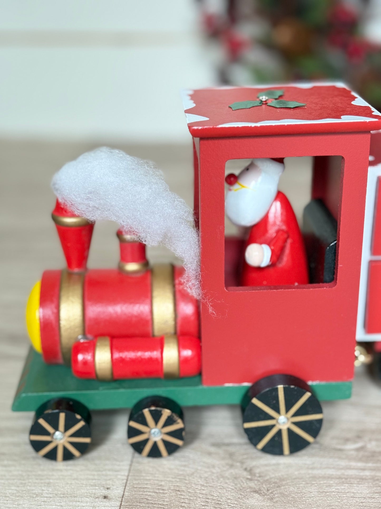 Christmas Wooden Train Advent Calendar