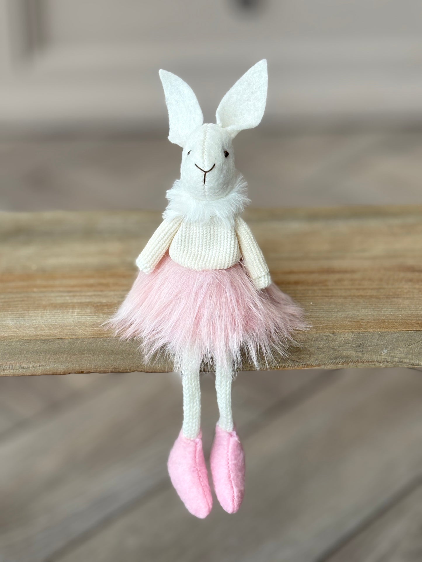Felt Mouse in Tutu Shelf Sitting Ornaments