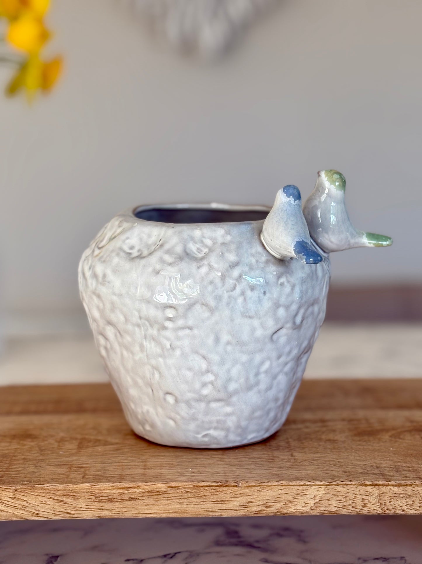 Ceramic Bird Vase
