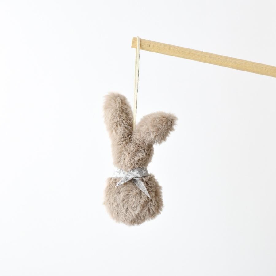 Fluffy Bunny Rabbit Hanger