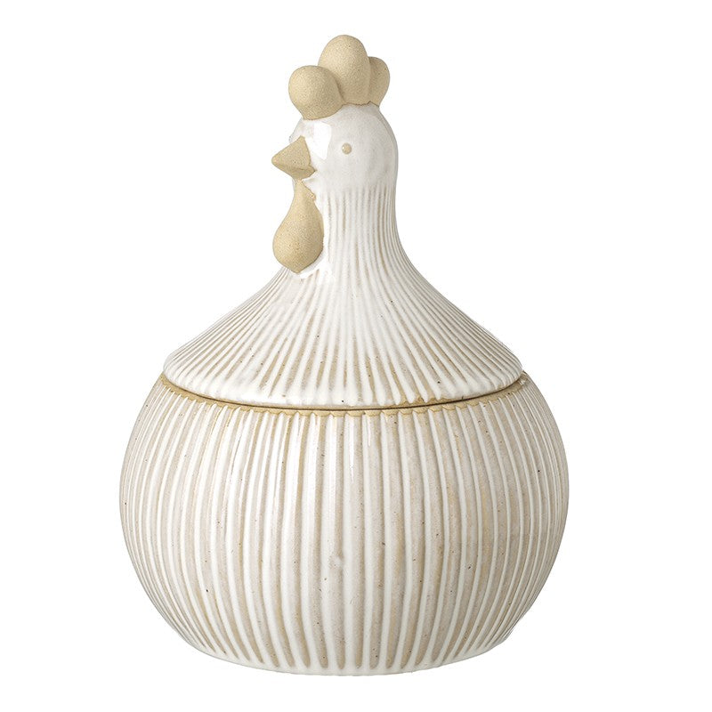 Porcelain Chicken Storage Jars